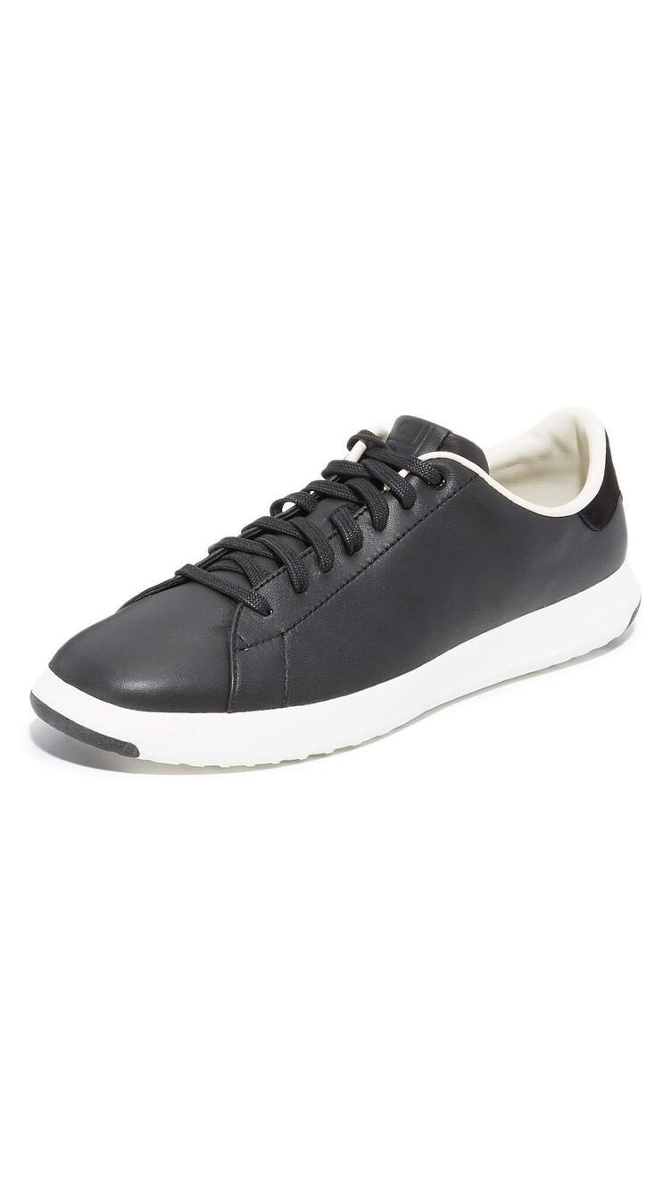 Cole Haan Men's Grandpro Tennis Oxford, Black, 10.5 M US